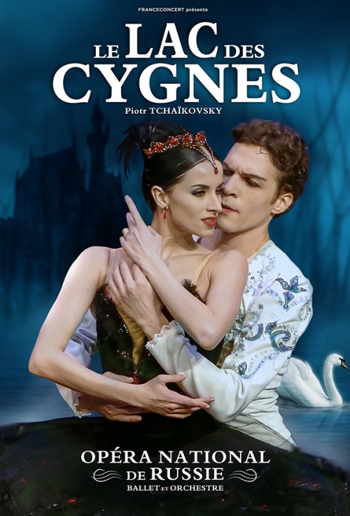 Affiche. Forest National. Opéra National de Russie. Le Lac des cygnes. 2018-04-29